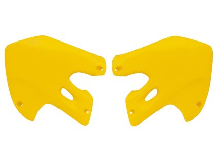 spoilery chladiče SUZUKI, RTECH (žluté, pár)