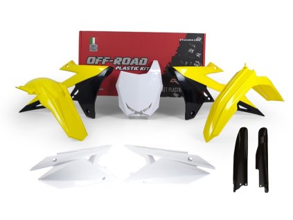 sada plastů SUZUKI, RTECH (OEM barvy, 6 dílů)