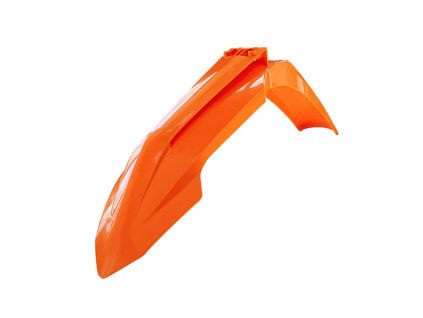 blatník přední KTM, RTECH (oranžový, s průduchy)