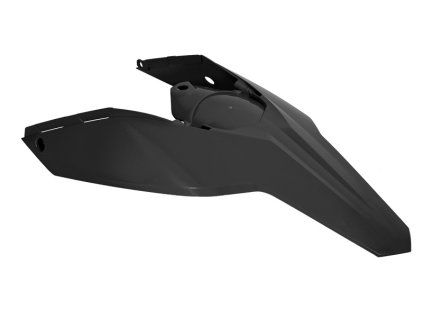 blatník zadní včetně bočních číslových tabulek KTM/HUSABERG, RTECH (černý)