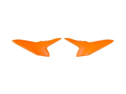 boční číslové tabulky KTM, RTECH (oranžové, pár)