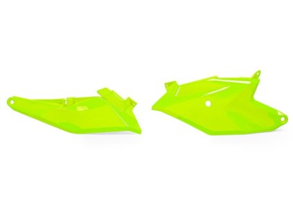 boční číslové tabulky KTM/GAS GAS, RTECH (neon žluté, pár)