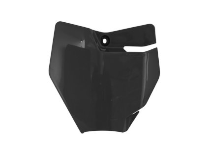 čelní číslová tabulka KTM/GAS GAS, RTECH (černá)