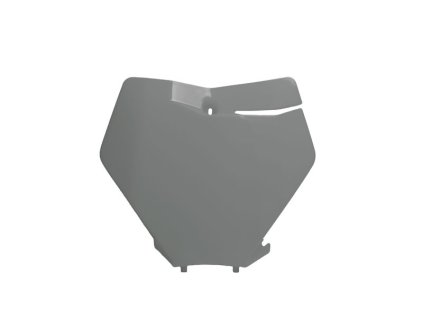 čelní číslová tabulka KTM, RTECH (šedá)