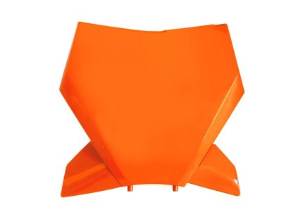 čelní číslová tabulka KTM, RTECH (oranžová)