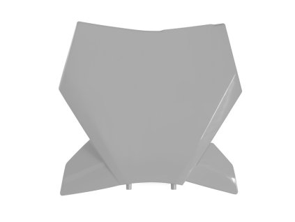 čelní číslová tabulka KTM, RTECH (šedá)