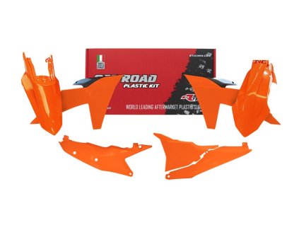 sada plastů KTM, RTECH (oranžovo-černá, 5 dílů)