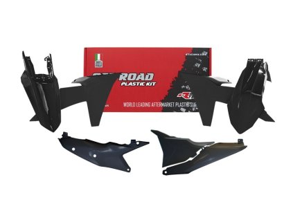 sada plastů KTM, RTECH (černá, 5 dílů)
