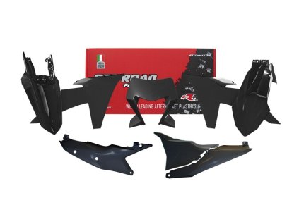 sada plastů KTM, RTECH (černá, 6 dílů)