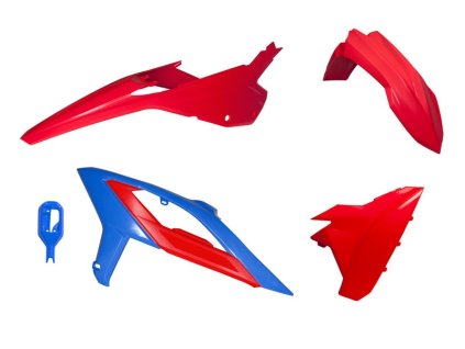 sada plastů BETA, RTECH (červeno-modrá, 4 díly)