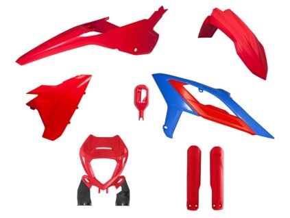 sada plastů BETA, RTECH (červeno-modrá, 6 dílů)
