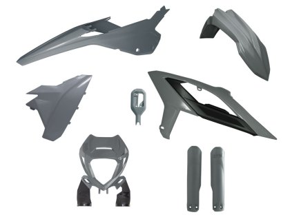 sada plastů BETA, RTECH (šedá, 6 dílů)