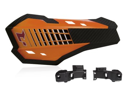 kryty páček HP2 vč. montážní sady pro pumpy KTM (BREMBO), RTECH (oranžové)