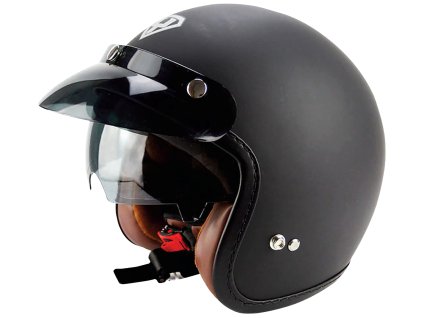 Moto helma Yohe 859, Matte Black