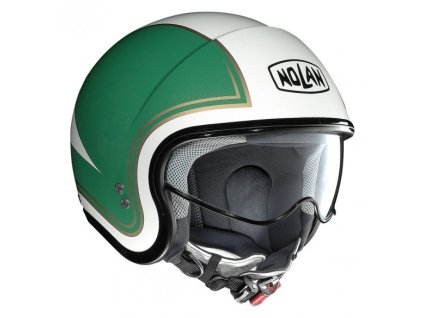Moto helma Nolan N21 Tricolore Metal White 31
