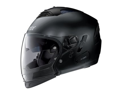 Moto helma Grex G4.2 PRO Kinetic N-Com Flat Black 22