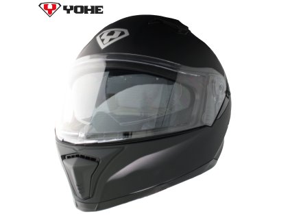 Moto helma Yohe 985 SV Solid Matt  Black