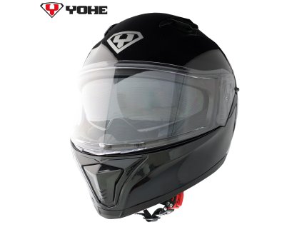 Moto helma Yohe 985 SV Solid Black