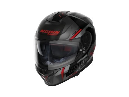 Moto helma Nolan N80-8 Wanted N-com Flat Black 71