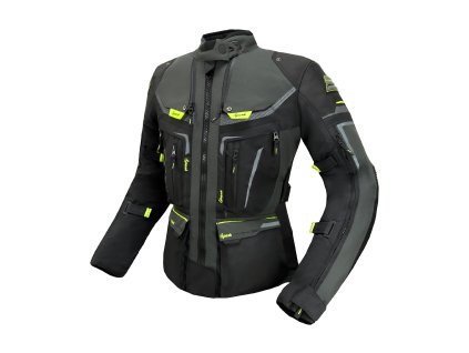 Dámská textilní moto bunda SPARK NEVADA LADY,  fluo
