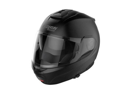 Moto helma Nolan N100-6 Special Black Graphite N-COM 9