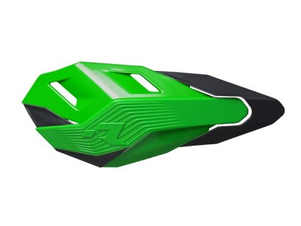 plasty krytů páček HP3, RTECH (zeleno-černé, pár)