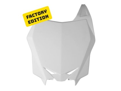 čelní číslová tabulka SUZUKI, RTECH (bílá)