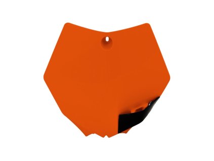 čelní číslová tabulka KTM, RTECH (oranžová)