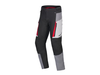 kalhoty ST-1 WATERPROOF HONDA kolekce, ALPINESTARS (šedá/tmavě šedá/černá/červená) 2026