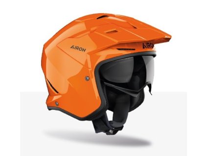 přilba KOMBAKT Color, AIROH (oranžová lesklá) 2025