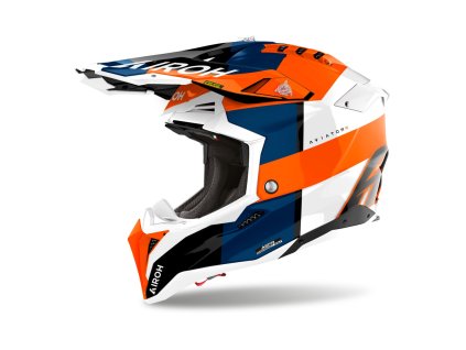 přilba AVIATOR 3 Monarch, AIROH (oranžová lesklá) 2025