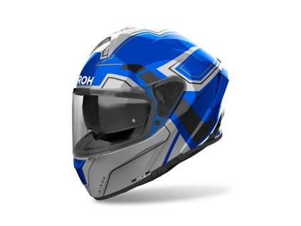 přilba SPARK 2 Dart, AIROH (modrá lesklá) 2025