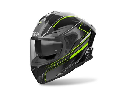 přilba SPARK 2 Shadow, AIROH (žlutá lesklá) 2025