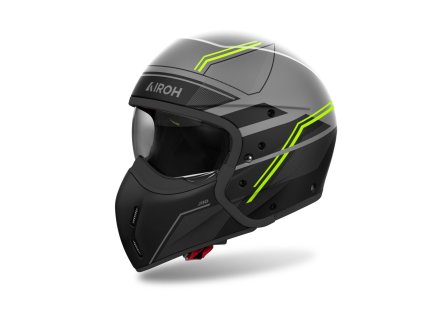 přilba J110 Slim, AIROH (žlutá matná) 2025