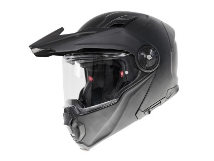 Moto helma Yohe FG102 Enduro Double Visor Matná Černá