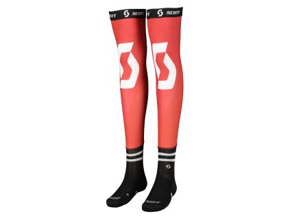 Socks Knee Brace fiery red