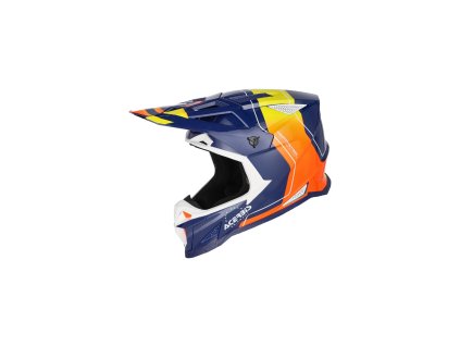ACERBIS přilba T711 modrá/oranž L