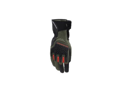 Acerbis rukavice CE CROSSOVER WP černá/zelená 3XL