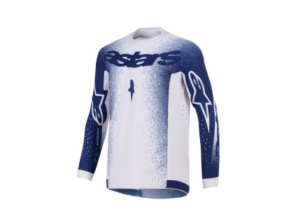 dres SUPERTECH SCENZ, ALPINESTARS (světle šedá/tmavě modrá) 2026