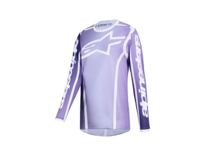 dres STELLA FLUID APEX, ALPINESTARS, dámské (fialová/bílá) 2026