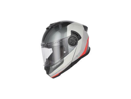 Acerbis Přilba RIDER GRAPHIC červená/šedá M