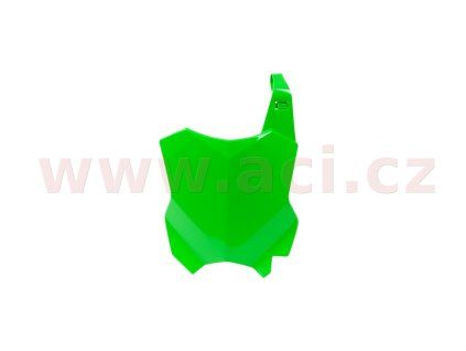 čelní číslová tabulka Kawasaki, RTECH (zelená)