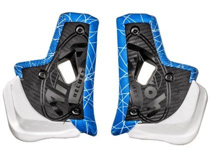 lícníce interiéru pro přilby AVIATOR 2.3 s HYDRA systémem, AIROH (modrá)