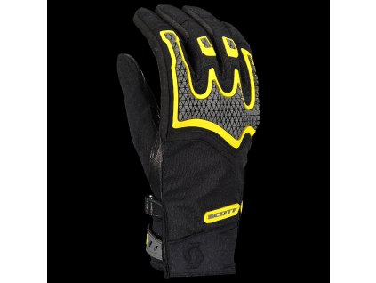 glove DUALRAID black/cyber yellow