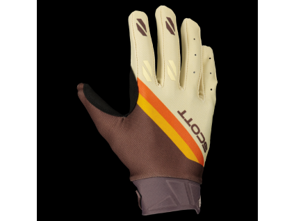 glove EVO DIRT deep brown/beige