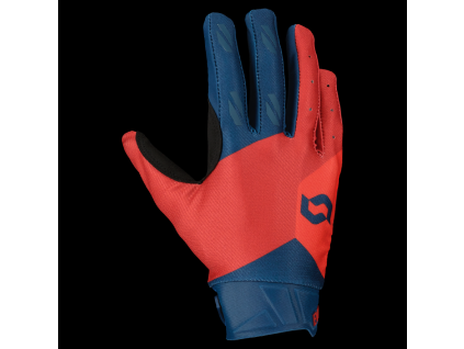 glove EVO TRACK dark blue/neon red