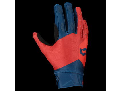 glove EVO TRACK JUNIOR dark blue/neon red