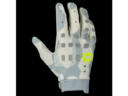 glove PODIUM PRO light grey/neon yellow