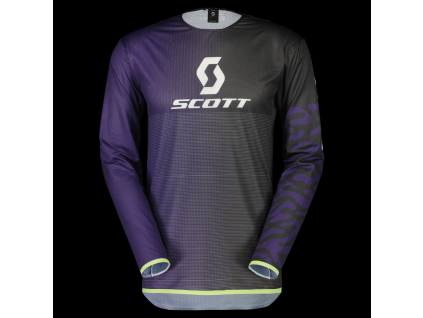 jersey PODIUM PRO dark purple/mint green