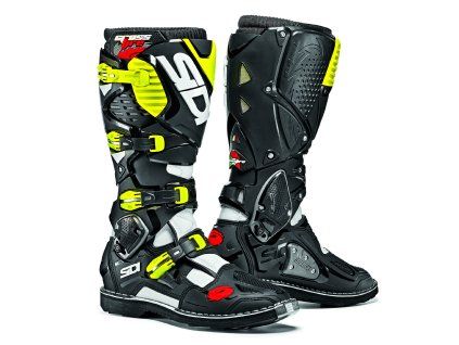CROSSFIRE 3 white/black/yellow fluo